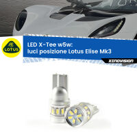 Luci posizione LED per Lotus Elise Mk3 2010-2022: W5W X-Tee