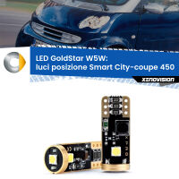 Luci posizione LED Smart City-coupe 450 1998-2004: T10 GoldStar