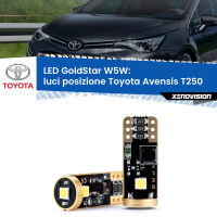 Luci posizione LED Toyota Avensis T250 2003-2008: T10 GoldStar