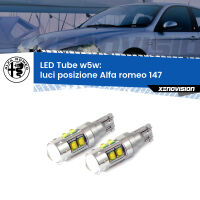 Luci posizione LED W5W Alfa romeo 147  2005-2010 W5W Tube