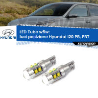 Luci posizione LED W5W Hyundai I20 PB, PBT 2008-2015 W5W Tube