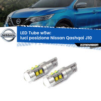 Luci posizione LED W5W Nissan Qashqai J10 2007-2013 W5W Tube