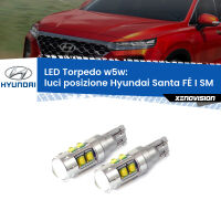 Luci posizione LED W5W Hyundai Santa FÉ I SM versione 1 W5W Tube