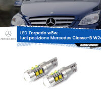 Luci posizione LED W5W Mercedes Classe-B W245 2005-2011 W5W Tube