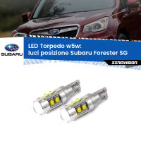 Luci posizione LED W5W Subaru Forester SG 2002-2012 W5W Tube