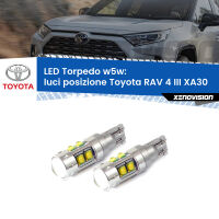 Luci posizione LED W5W Toyota RAV 4 III XA30 2005-2014 W5W Tube