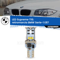 Retromarcia LED BMW Serie-1 E87 2007 - 2012: T15 Supreme