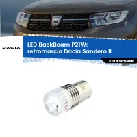 Retromarcia LED Dacia Sandero II  2012 in poi: P21W BackBeam