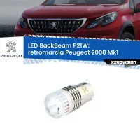 Retromarcia LED Peugeot 2008 Mk1 2013 - 2018: P21W BackBeam