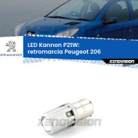 Retromarcia LED Peugeot 206  1998 - 2009: P21W Kannon