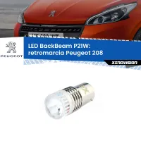 Retromarcia LED Peugeot 208  2012 - 2018: P21W BackBeam