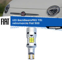 Retromarcia LED T15 BackBeamPRO per Fiat 500  2015 - 2022