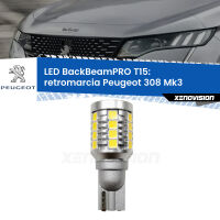 Retromarcia LED T15 BackBeamPRO per Peugeot 308 Mk3 2020 in poi