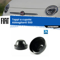 Tappi a cupola per Abbaglianti  Fiat 500  2015-2022 (Coppia)