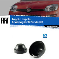 Tappi a cupola per Anabbaglianti H4 Fiat Panda 312 2012 in poi (Coppia)