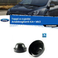 Tappi a cupola per Anabbaglianti H4 Ford KA+ Mk3 2014 - 2018 (Coppia)