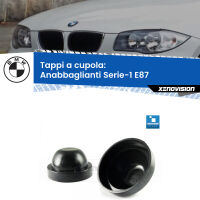 Tappi a cupola per Anabbaglianti H7 BMW Serie-1 E87 2003 - 2012 (Coppia)