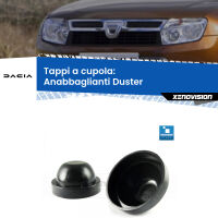 Tappi a cupola per Anabbaglianti H7 Dacia Duster  2010 - 2016 (Coppia)