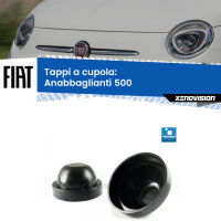 Tappi a cupola per Anabbaglianti H7 Fiat 500  2015 - 2022 (Coppia)