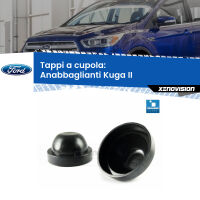 Tappi a cupola per Anabbaglianti H7 Ford Kuga II  2017 - 2019 (Coppia)