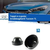 Tappi a cupola per Anabbaglianti H7 Hyundai Tucson TL 2015 - 2021 (Coppia)