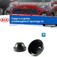 Tappi a cupola per Anabbaglianti H7 KIA Sportage SL 2010 - 2014 (Coppia)