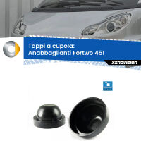 Tappi a cupola per Anabbaglianti H7 Smart Fortwo 451 2007 - 2014 (Coppia)