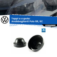 Tappi a cupola per Anabbaglianti H7 VW Polo 6R, 6C a parabola tonda (Coppia)