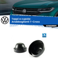 Tappi a cupola per Anabbaglianti H7 VW T-Cross  2018 in poi (Coppia)