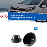 Tappi a cupola per Anabbaglianti HB3 KIA Picanto JA con fari lenticolari (Coppia)