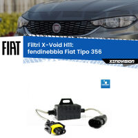 X-VOID: Filtri spegnispia H11 per Fendinebbia Fiat Tipo 356 2015 in poi