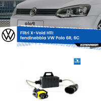 X-VOID: Filtri spegnispia H11 per Fendinebbia VW Polo 6R, 6C 2009 - 2016