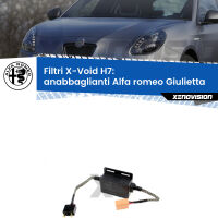 X-VOID: Filtri spegnispia H7 per Anabbaglianti Alfa romeo Giulietta  2010 in poi