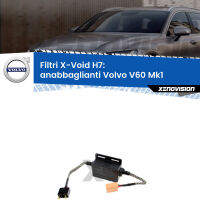 X-VOID: Filtri spegnispia H7 per Anabbaglianti Volvo V60 Mk1 2010 - 2018