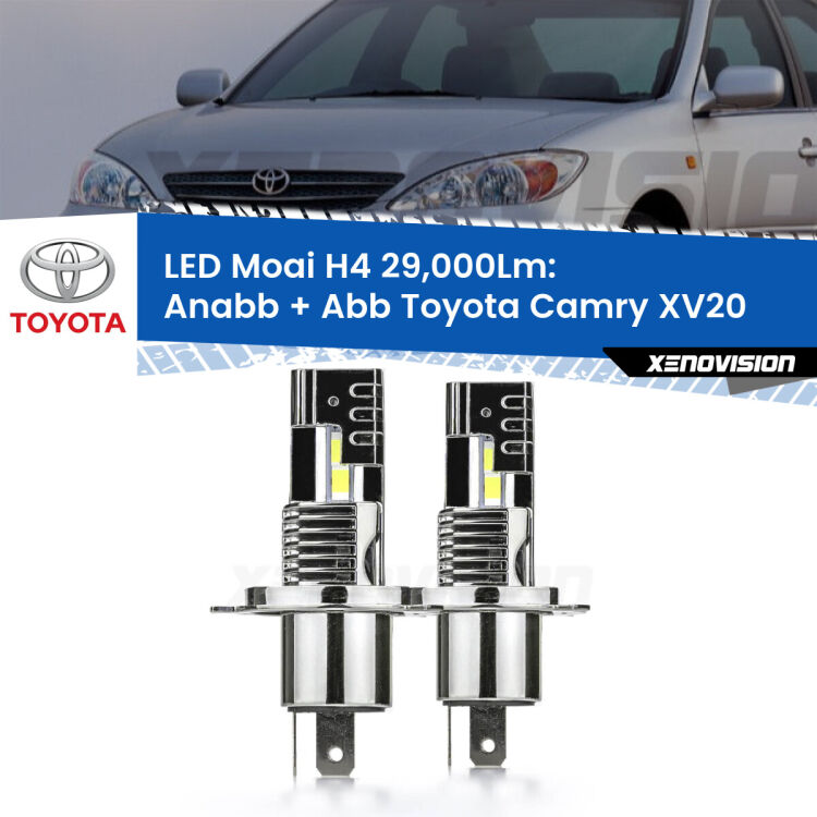 <strong>Kit Abbaglianti LED per Toyota Camry</strong> XV20 1996 -1999</strong>: 29.000Lumen, canbus, fatti per durare. Qualità Massima Garantita.