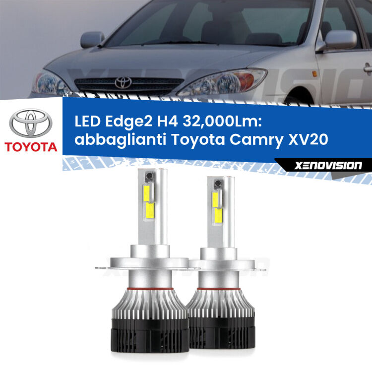 <p><strong>Kit abbaglianti LED H4 per Toyota Camry</strong> XV20 1996 -1999. </strong>Potenza smisurata, taglio di luce perfetto. Super canbus. Qualità Massima.</p>