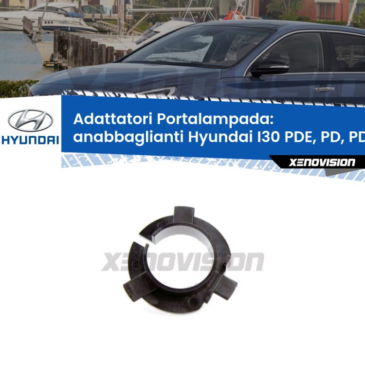 Coppia adattatori portalampada LED per Hyundai I30