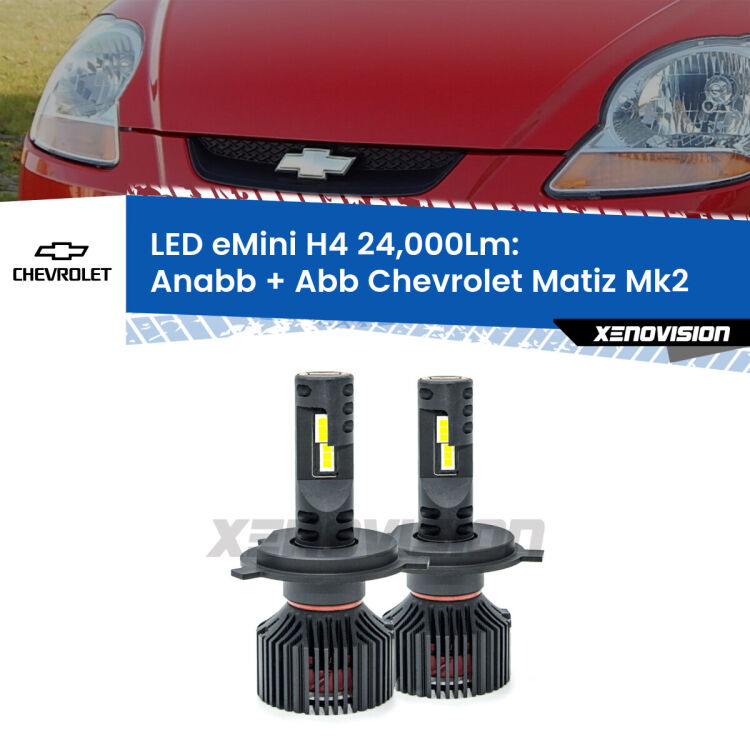 <strong>Kit Anabbaglianti LED per Chevrolet Matiz</strong> Mk2 2005 - 2011</strong>  ULTIMI PEZZI IN LIQUIDAZIONE. SENZA GARANZIA