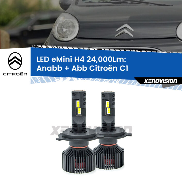 <strong>Kit Anabbaglianti LED per Citroën C1</strong>  2005 - 2013</strong>  ULTIMI PEZZI IN LIQUIDAZIONE. SENZA GARANZIA