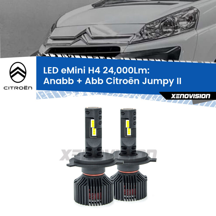 <strong>Kit Anabbaglianti LED per Citroën Jumpy</strong> II 2006 - 2015</strong>  ULTIMI PEZZI IN LIQUIDAZIONE. SENZA GARANZIA