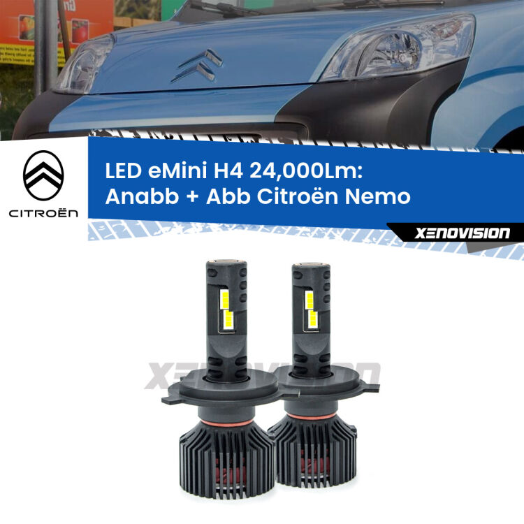 <strong>Kit Anabbaglianti LED per Citroën Nemo</strong>  2008 in poi</strong>  ULTIMI PEZZI IN LIQUIDAZIONE. SENZA GARANZIA