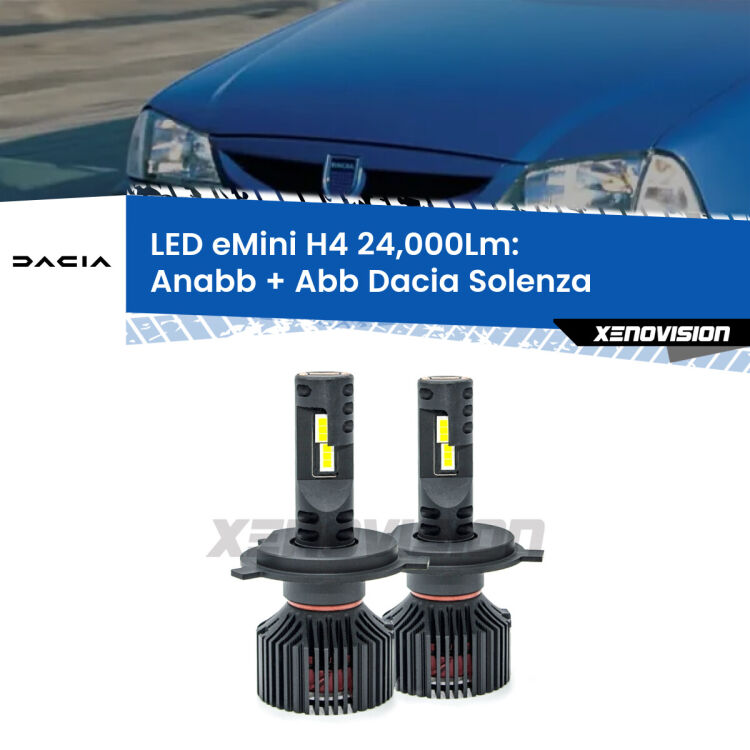 <strong>Kit Anabbaglianti LED per Dacia Solenza</strong>  2003 in poi</strong>  ULTIMI PEZZI IN LIQUIDAZIONE. SENZA GARANZIA