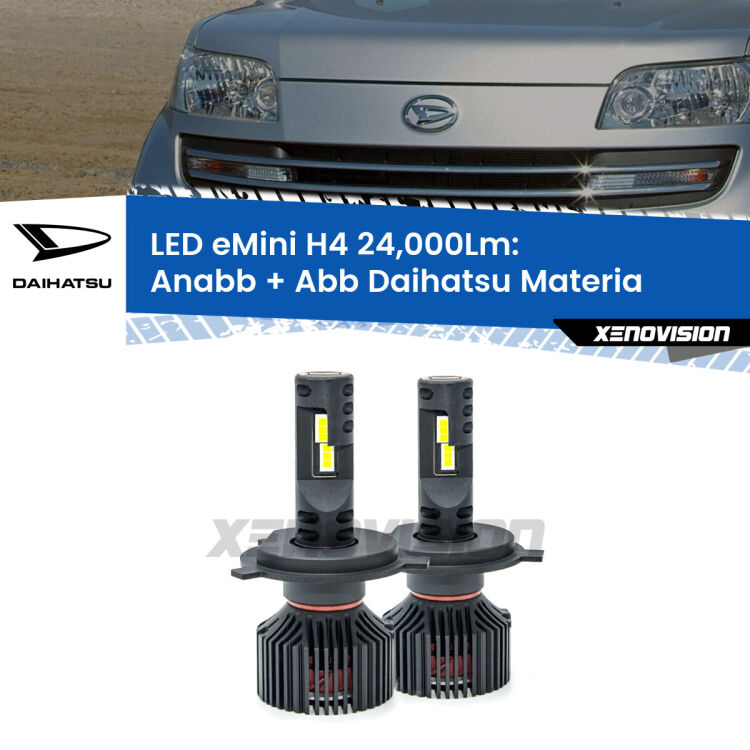 <strong>Kit Anabbaglianti LED per Daihatsu Materia</strong>  2006 in poi</strong>  ULTIMI PEZZI IN LIQUIDAZIONE. SENZA GARANZIA