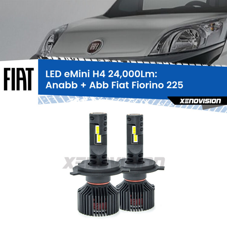 <strong>Kit Anabbaglianti LED per Fiat Fiorino</strong> 225 2008 - 2021</strong>  ULTIMI PEZZI IN LIQUIDAZIONE. SENZA GARANZIA