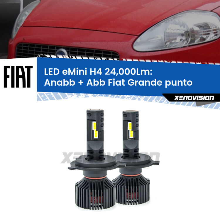 <strong>Kit Anabbaglianti LED per Fiat Grande punto</strong>  2005 - 2018</strong>  ULTIMI PEZZI IN LIQUIDAZIONE. SENZA GARANZIA