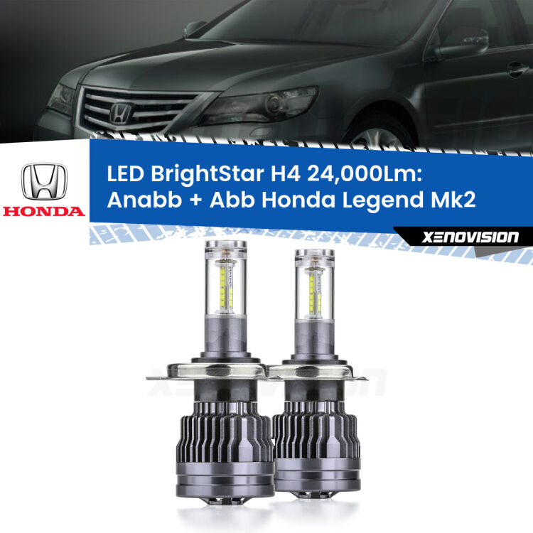 <strong>Kit Anabbaglianti LED per Honda Legend</strong> Mk2 1991 - 1996</strong>: 24.000Lumen, canbus, fatti per durare. Qualità Massima Garantita.