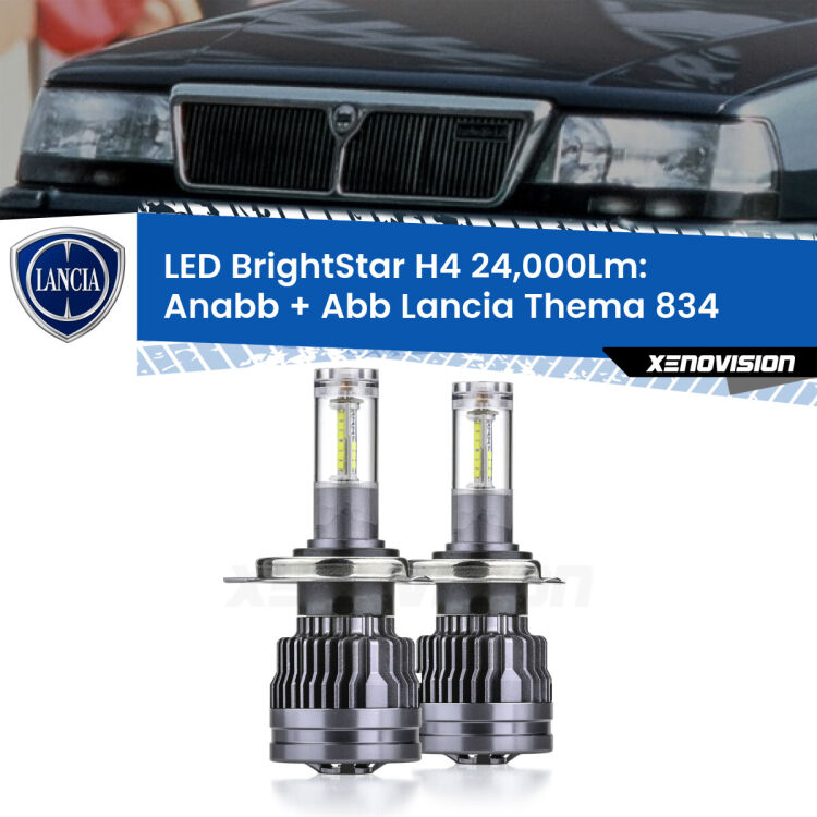 <strong>Kit Anabbaglianti LED per Lancia Thema</strong> 834 1984 - 1994</strong>: 24.000Lumen, canbus, fatti per durare. Qualità Massima Garantita.