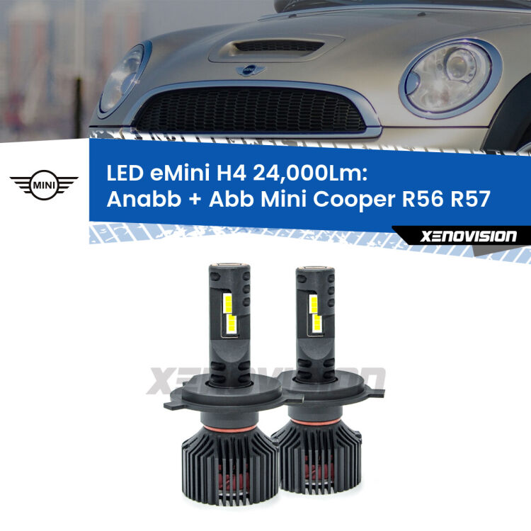 <strong>Kit Anabbaglianti LED per Mini Cooper</strong> R56 R57 2006 - 2013</strong>  ULTIMI PEZZI IN LIQUIDAZIONE. SENZA GARANZIA