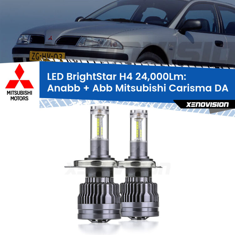 <strong>Kit Anabbaglianti LED per Mitsubishi Carisma</strong> DA 1995 - 2006</strong>: 24.000Lumen, canbus, fatti per durare. Qualità Massima Garantita.