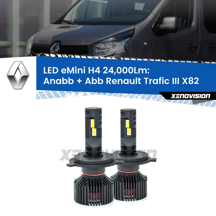 <strong>Kit Anabbaglianti LED per Renault Trafic III</strong> X82 2014 in poi</strong>  ULTIMI PEZZI IN LIQUIDAZIONE. SENZA GARANZIA